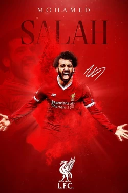 Furnato | Beautiful Poster of Mohamed Salah | PSF5 | Adhesive Poster | 12 Inch 18 Inch