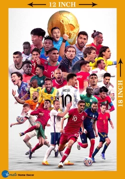 Furnato | Beautiful Poster of Captains | PSF16 | Adhesive Poster | 12 Inch X 18 Inch