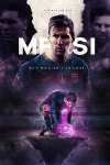 Furnato | Beautiful Poster of Lionel Messi | PSF21 | Adhesive Poster | 12 Inch X 18 Inch