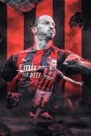 Furnato | Beautiful Poster of Zlatan Ibrahimovic | PSF22 | Adhesive Poster | 12 Inch X 18 Inch