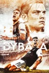 Furnato | Beautiful Poster of Paulo Dybala | PSF23 | Adhesive Poster | 12 Inch X 18 Inch