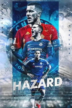 Furnato | Beautiful Poster of Eden Hazard | PSF30 | Adhesive Poster | 12 Inch X 18 Inch