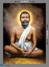 Furnato | Beautiful Poster of Ramakrishna Paramahansa | P141 | Adhesive Poster | 12 Inch X 17 Inch