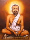 Furnato | Beautiful Poster of Ramakrishna Paramahansa | P142 | Adhesive Poster | 12 Inch X 16 Inch