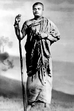 Furnato | Beautiful Poster of Swami Vivekananda | P147 | Adhesive Poster | 12 Inch X 18 Inch