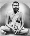 Furnato | Beautiful Poster of Ramakrishna Paramahansa | P152 | Adhesive Poster | 12 Inch X 14 Inch