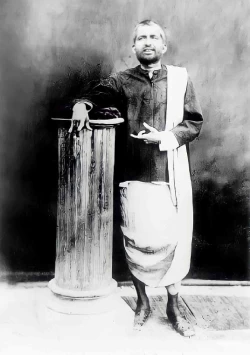 Furnato | Beautiful Poster of Ramakrishna Paramahansa | P153 | Adhesive Poster | 12 Inch X 17 Inch