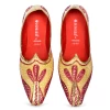 PIPILIKA Ethnic Wedding Jutis Mojaris | Wonderful Indian Trendy Ethnic Footwear Jutis For Men | 270-785 | Golden