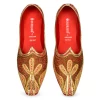 PIPILIKA Ethnic Wedding Jutis Mojaris | Wonderful Indian Trendy Ethnic Footwear Jutis For Men | 270-785 | Maroon