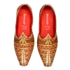 PIPILIKA Ethnic Wedding Jutis Mojaris | Wonderful Indian Trendy Ethnic Footwear Jutis For Men | 270-787 | Maroon