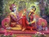 Furnato | Beautiful Poster of Radha Krishna | P198 | Adhesive Poster | 16 Inch X 12 Inch
