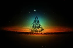 Furnato | Beautiful Poster of Lord Shiva | P200 |  Adhesive Poster | 18 Inch X 12 Inch