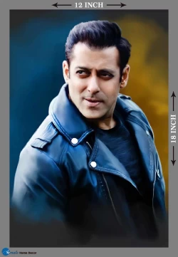 Furnato | Beautiful Poster of Salman Khan | P46 | Adhesive Poster | 12 Inch X 18 Inch